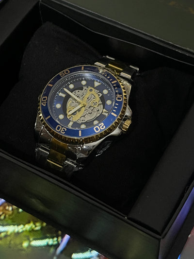 Rolex Oyster Perpetual – Blue Dial | Timeless Luxury in Motion