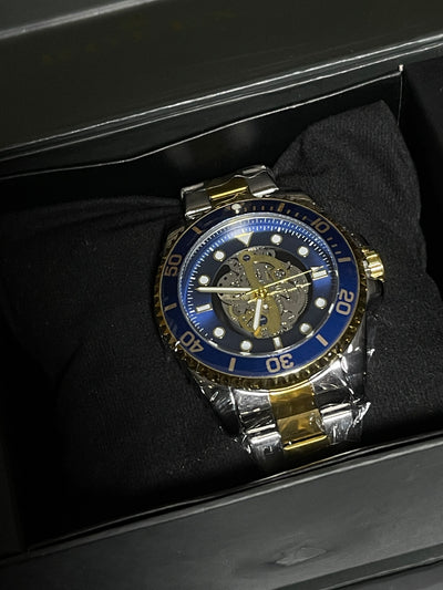 Rolex Oyster Perpetual – Blue Dial | Timeless Luxury in Motion