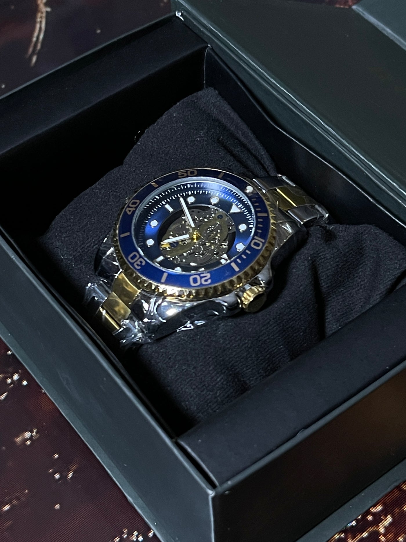 Rolex Oyster Perpetual – Blue Dial | Timeless Luxury in Motion
