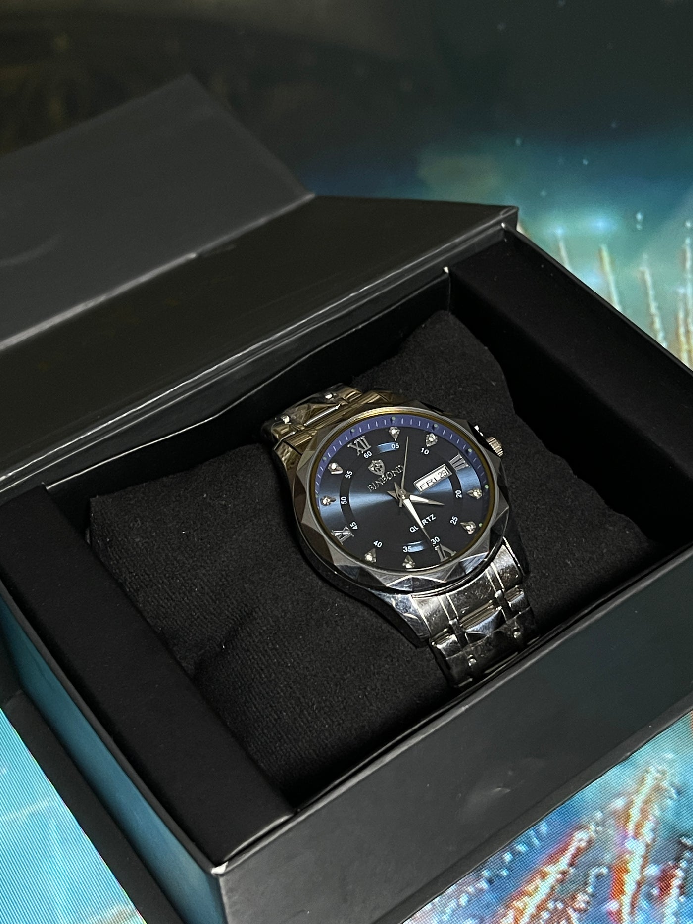 NAVI BLUE DIAL - LUXURY WATCH BY FORICHS
