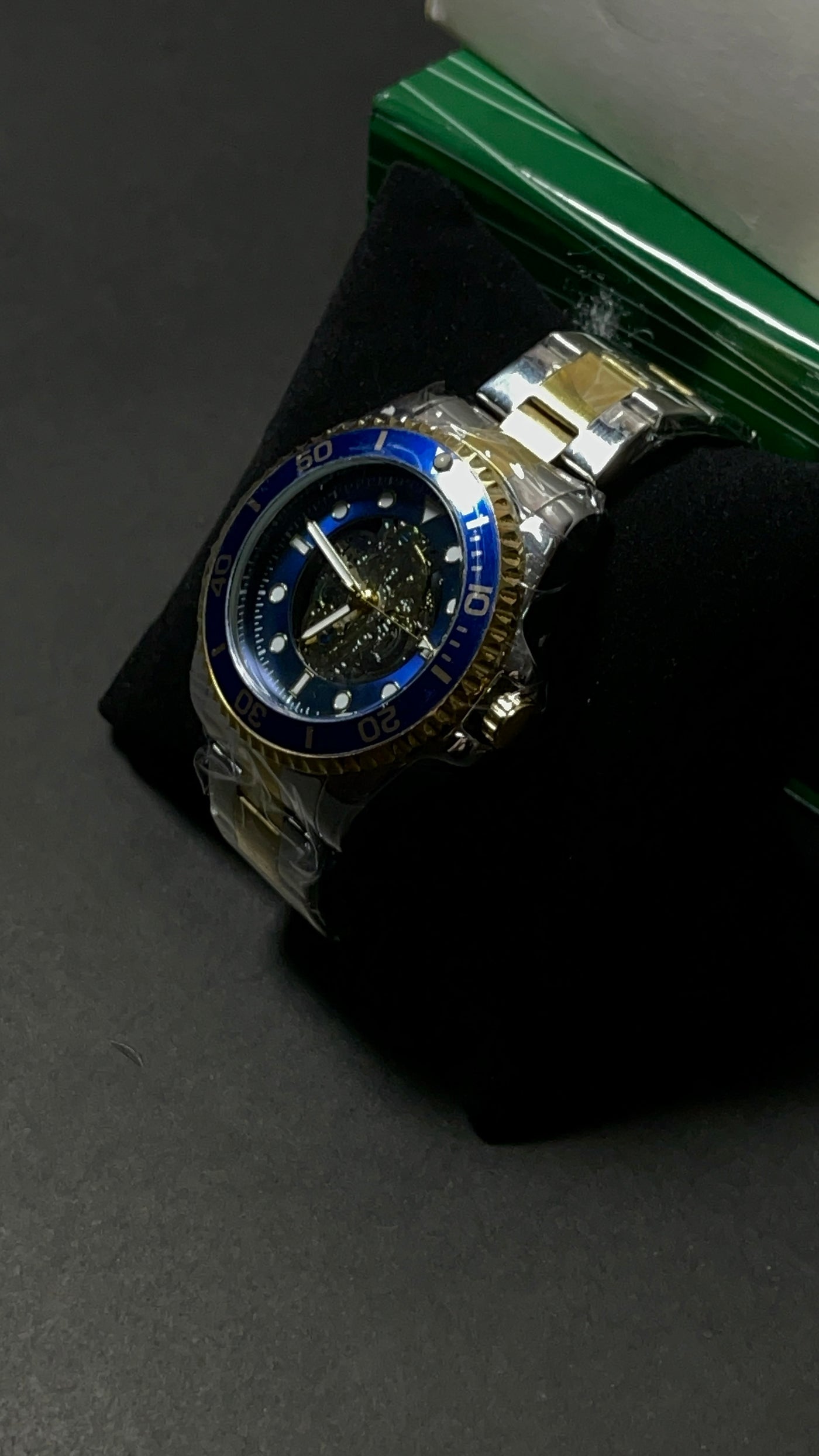 Rolex Oyster Perpetual – Blue Dial | Timeless Luxury in Motion